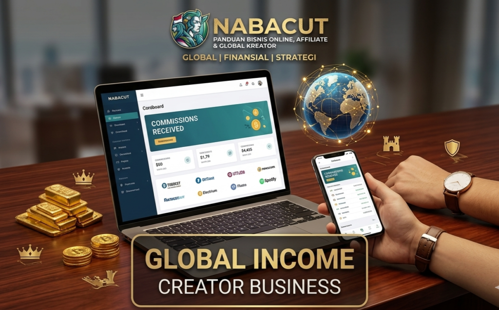 Panduan memulai bisnis online untuk menghasilkan global income sebagai creator
