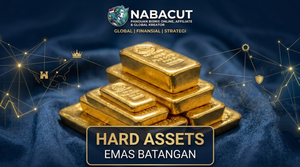 Emas batangan sebagai pilihan hard asset terbaik untuk amankan aset hari ini