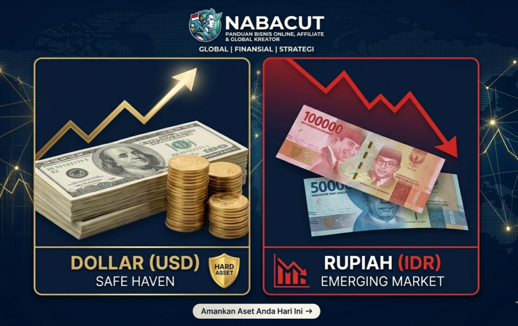 Cara mengamankan aset saat rupiah anjlok dan dolar naik