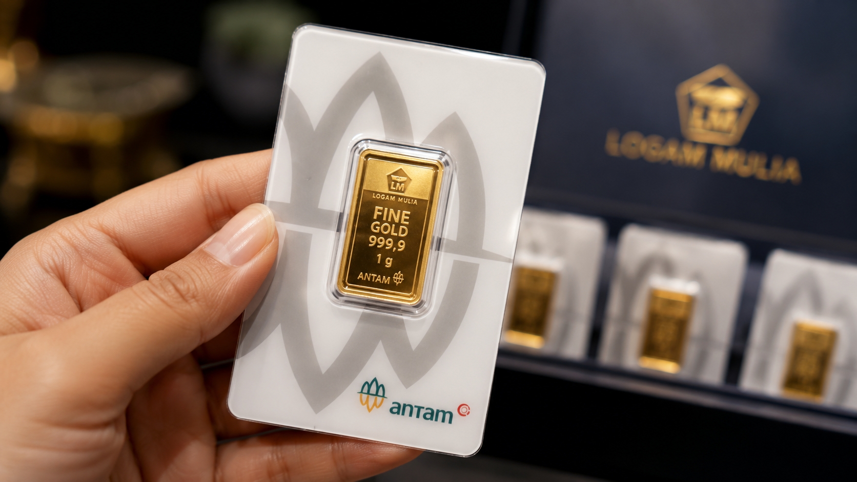 Harga emas Antam hari ini 14 Agustus 2026 turun Rp36.000